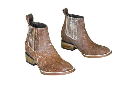 The Aurora Cowhide Boots – Size 6.5 Us by Stiefeld Boots – Don't Panic Shoes