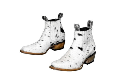 The Aurora Cowhide Boots – Size 6.5 Us by Stiefeld Boots – Don't Panic Shoes