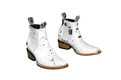 The Aurora Cowhide Boots – Size 6.5 Us by Stiefeld Boots – Don't Panic Shoes