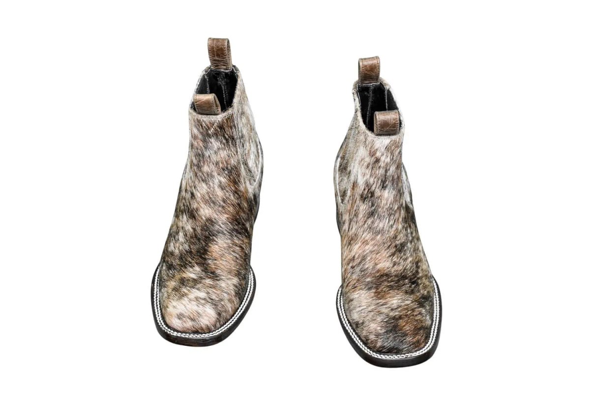 The Aurora Cowhide Boots – Size 6.5 Us by Stiefeld Boots – Don't Panic Shoes