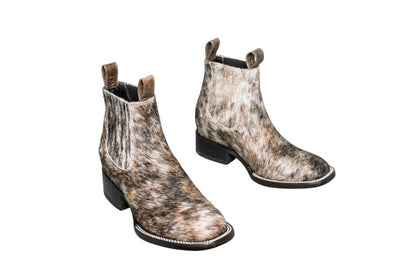 The Aurora Cowhide Boots – Size 6.5 Us by Stiefeld Boots – Don't Panic Shoes