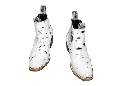 The Aurora Cowhide Boots – Size 6.5 Us by Stiefeld Boots – Don't Panic Shoes