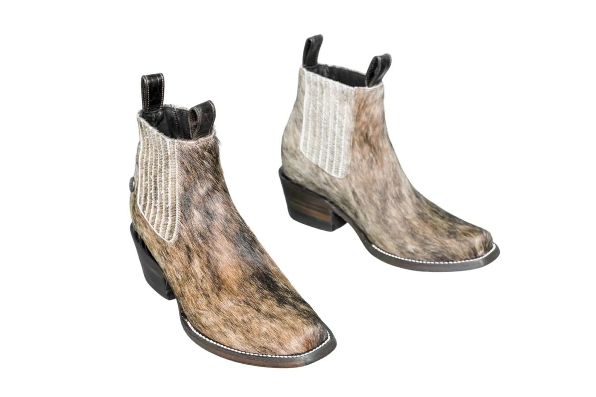 The Aurora Cowhide Boots – Size 6.5 Us by Stiefeld Boots – Don't Panic Shoes