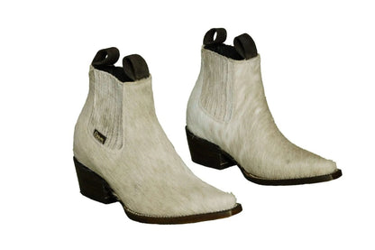 The Aurora Cowhide Boots – Size 6.5 Us by Stiefeld Boots – Don't Panic Shoes