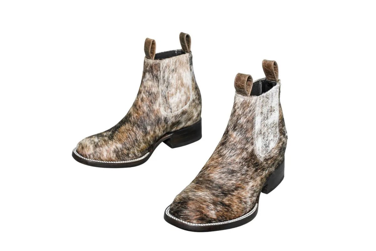 The Aurora Cowhide Boots – Size 6.5 Us by Stiefeld Boots – Don't Panic Shoes