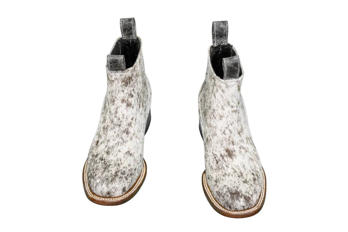 The Aurora Cowhide Boots – Size 6.5 Us by Stiefeld Boots – Don't Panic Shoes