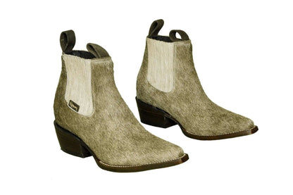 The Aurora Cowhide Boots – Size 6.5 Us by Stiefeld Boots – Don't Panic Shoes