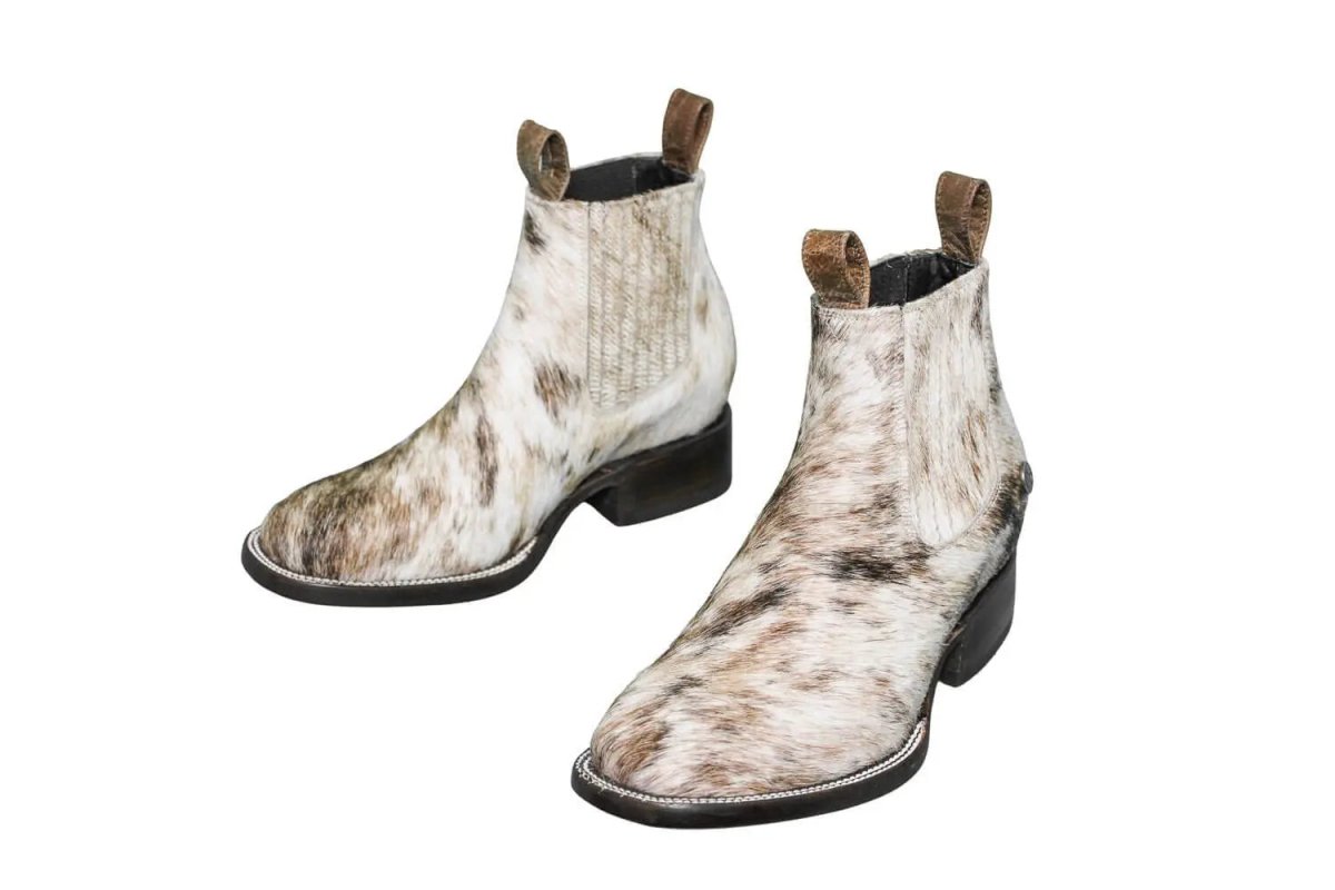 The Aurora Cowhide Boots – Size 7 Us by Stiefeld Boots – Don't Panic Shoes