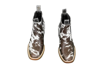 The Aurora Cowhide Boots – Size 7 Us by Stiefeld Boots – Don't Panic Shoes