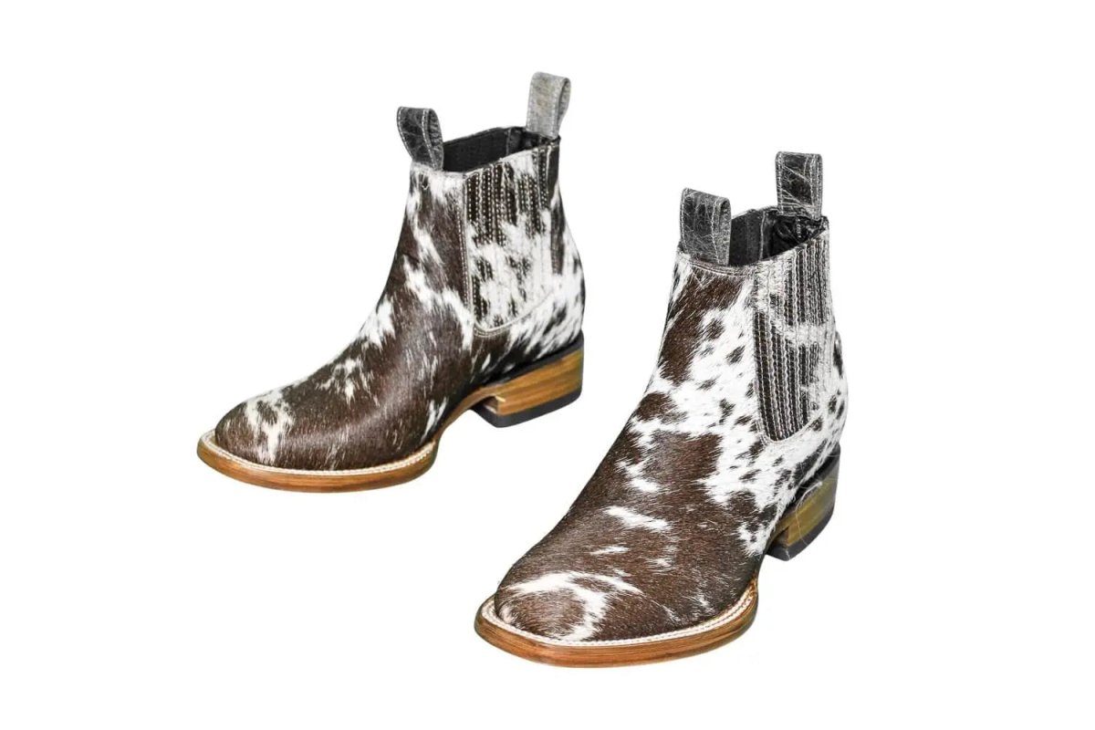 The Aurora Cowhide Boots – Size 7 Us by Stiefeld Boots – Don't Panic Shoes