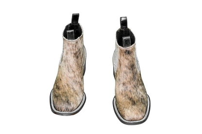 The Aurora Cowhide Boots – Size 7 Us by Stiefeld Boots – Don't Panic Shoes