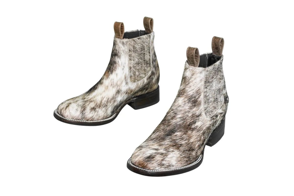 The Aurora Cowhide Boots – Size 7 Us by Stiefeld Boots – Don't Panic Shoes