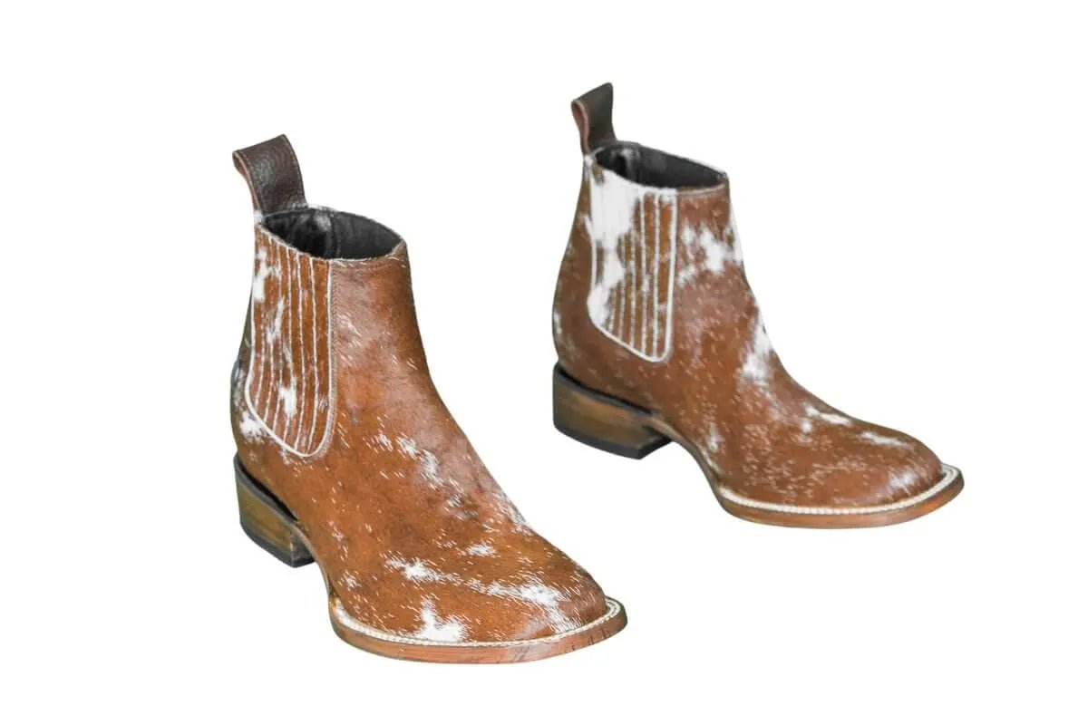 The Aurora Cowhide Boots – Size 7 Us by Stiefeld Boots – Don't Panic Shoes