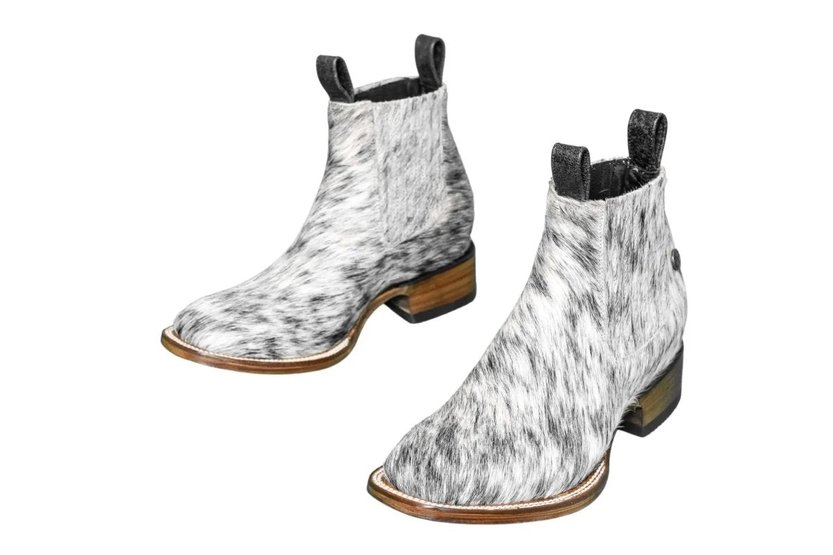 The Aurora Cowhide Boots – Size 7 Us by Stiefeld Boots – Don't Panic Shoes
