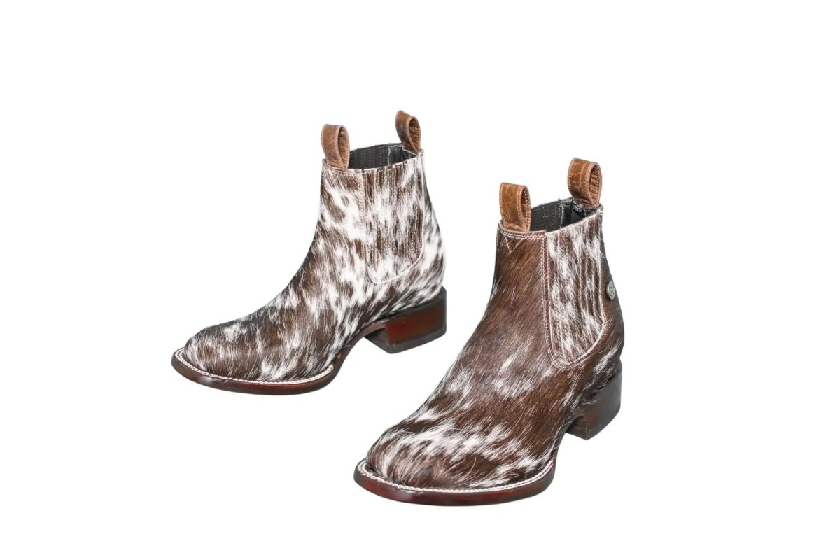 The Aurora Cowhide Boots – Size 7 Us by Stiefeld Boots – Don't Panic Shoes