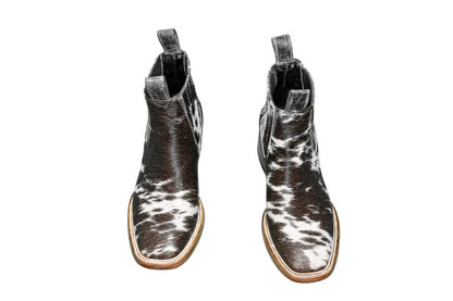 The Aurora Cowhide Boots – Size 7 Us by Stiefeld Boots – Don't Panic Shoes