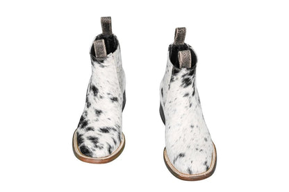 The Aurora Cowhide Boots – Size 7 Us by Stiefeld Boots – Don't Panic Shoes