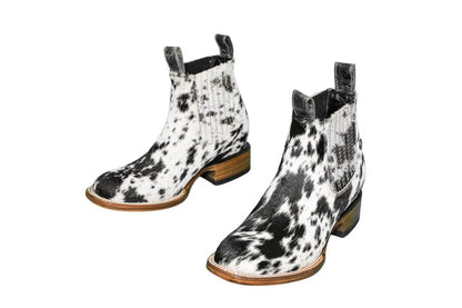 The Aurora Cowhide Boots – Size 7 Us by Stiefeld Boots – Don't Panic Shoes