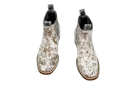 The Aurora Cowhide Boots – Size 7 Us by Stiefeld Boots – Don't Panic Shoes