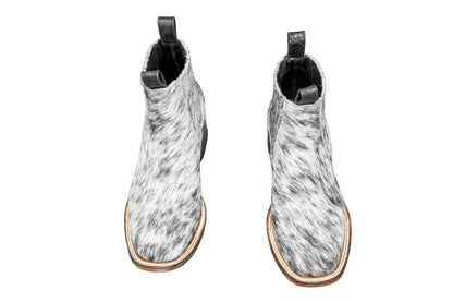 The Aurora Cowhide Boots – Size 7 Us by Stiefeld Boots – Don't Panic Shoes