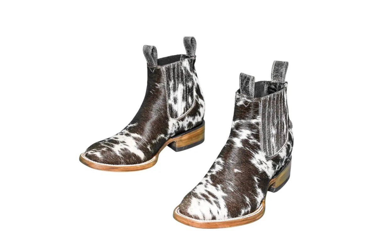 The Aurora Cowhide Boots – Size 7 Us by Stiefeld Boots – Don't Panic Shoes