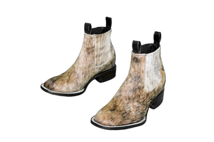 The Aurora Cowhide Boots – Size 7 Us by Stiefeld Boots – Don't Panic Shoes
