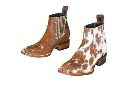 The Aurora Cowhide Boots – Size 7 Us by Stiefeld Boots – Don't Panic Shoes
