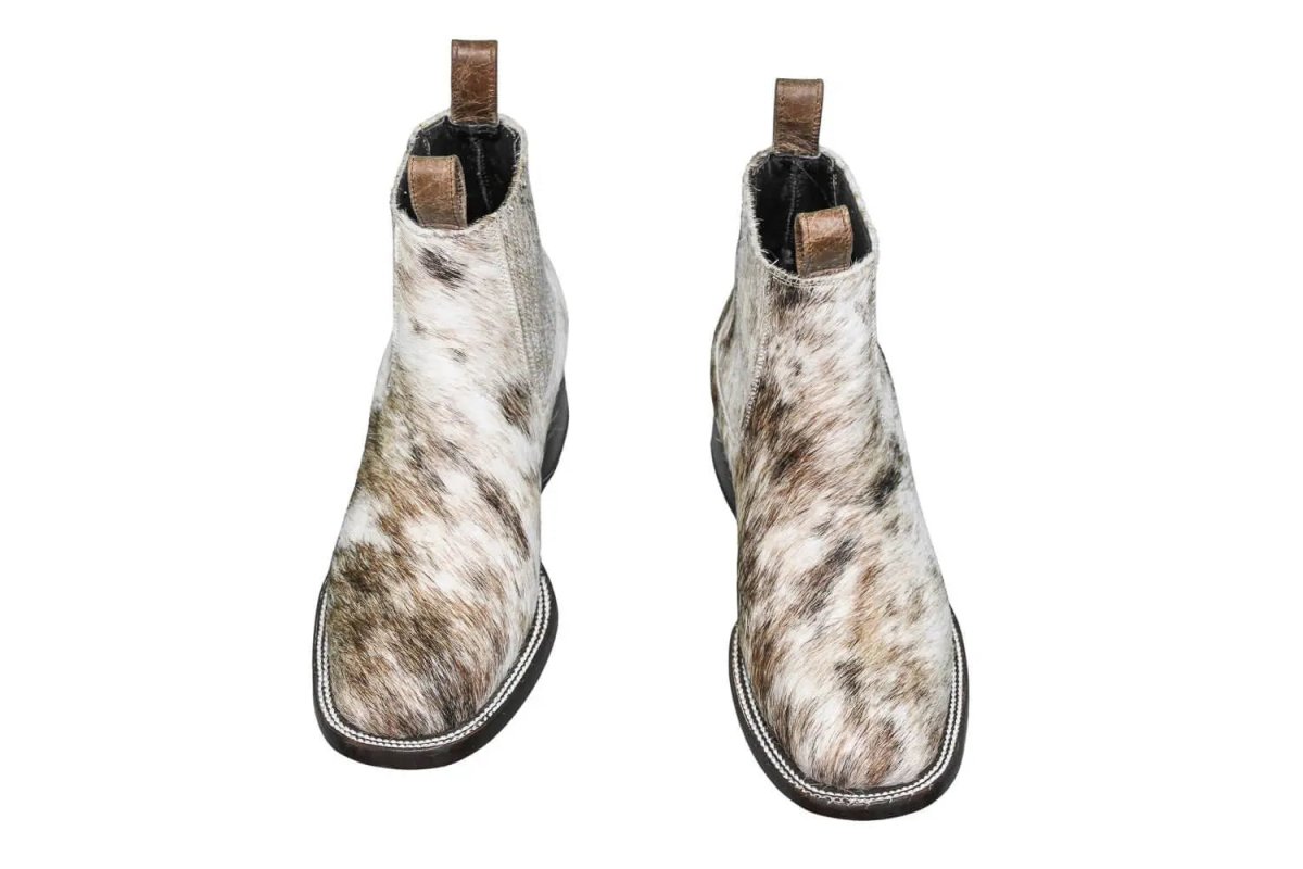 The Aurora Cowhide Boots – Size 7 Us by Stiefeld Boots – Don't Panic Shoes