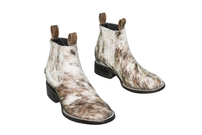 The Aurora Cowhide Boots – Size 7 Us by Stiefeld Boots – Don't Panic Shoes