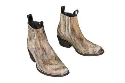 The Aurora Cowhide Boots – Size 7 Us by Stiefeld Boots – Don't Panic Shoes