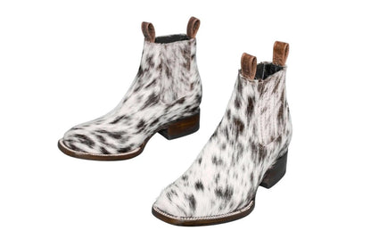 The Aurora Cowhide Boots – Size 7.5 Us by Stiefeld Boots – Don't Panic Shoes