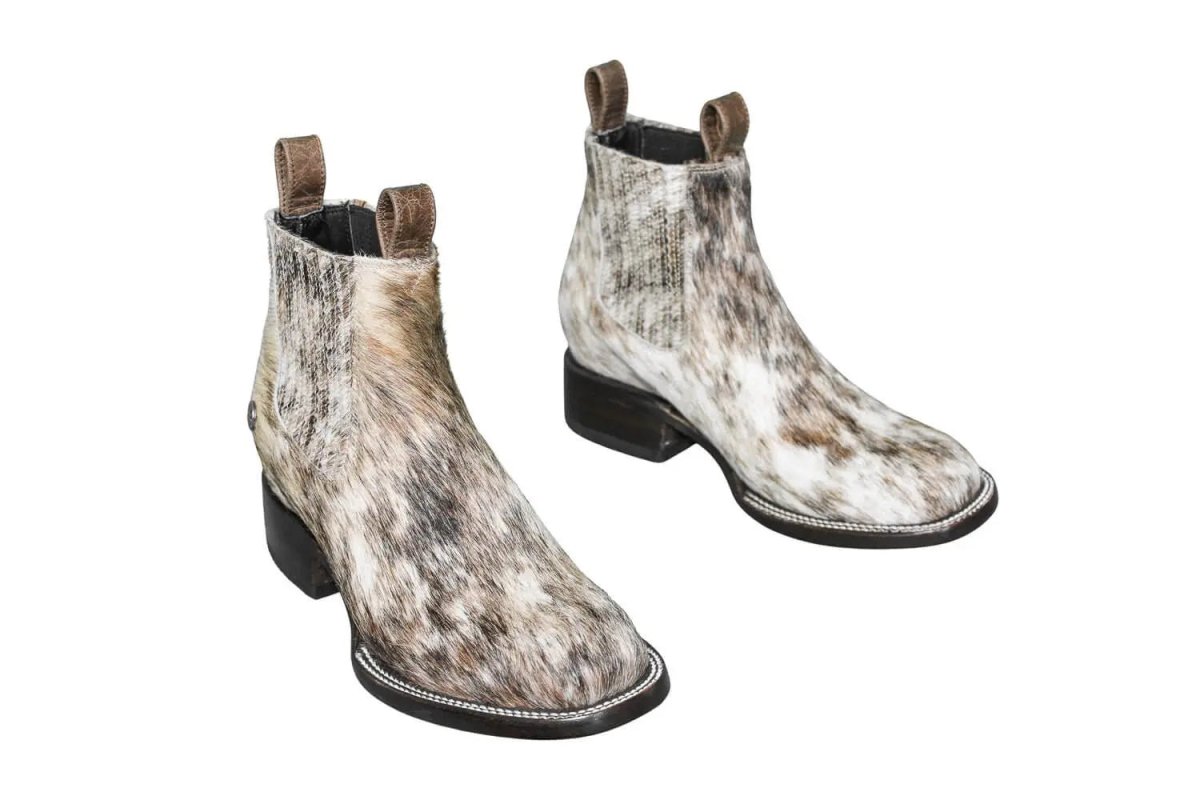 The Aurora Cowhide Boots – Size 7.5 Us by Stiefeld Boots – Don't Panic Shoes