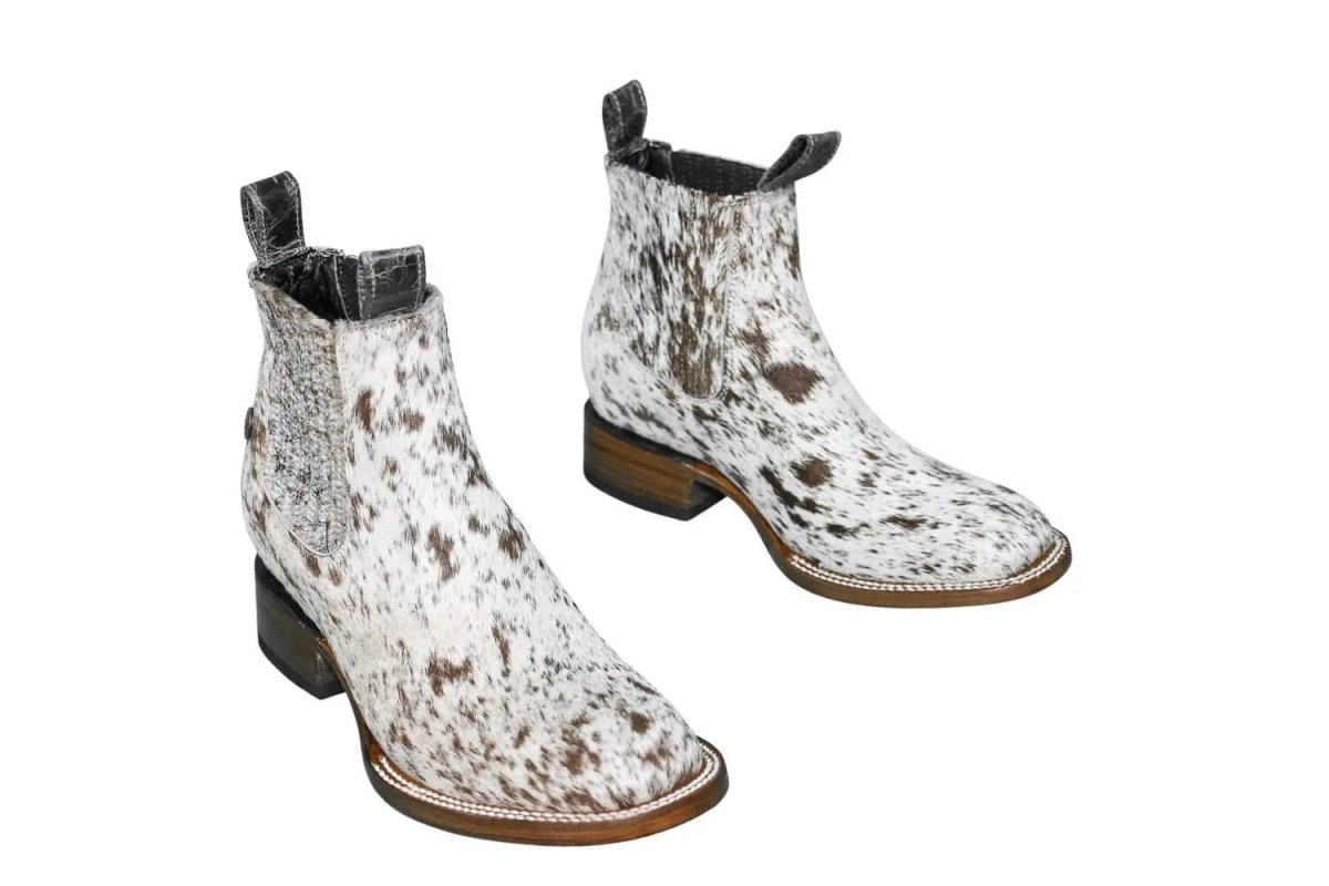 The Aurora Cowhide Boots – Size 7.5 Us by Stiefeld Boots – Don't Panic Shoes