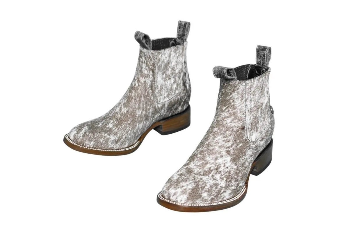 The Aurora Cowhide Boots – Size 7.5 Us by Stiefeld Boots – Don't Panic Shoes