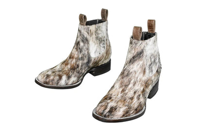 The Aurora Cowhide Boots – Size 7.5 Us by Stiefeld Boots – Don't Panic Shoes