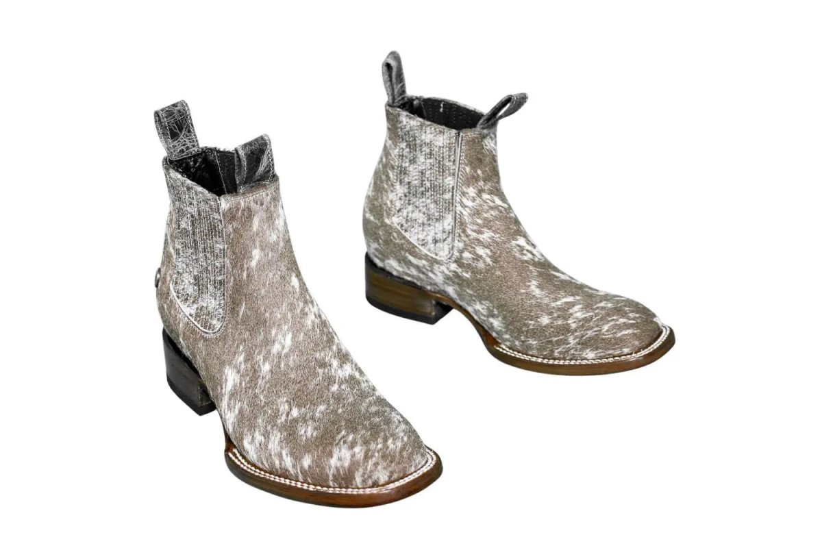 The Aurora Cowhide Boots – Size 7.5 Us by Stiefeld Boots – Don't Panic Shoes