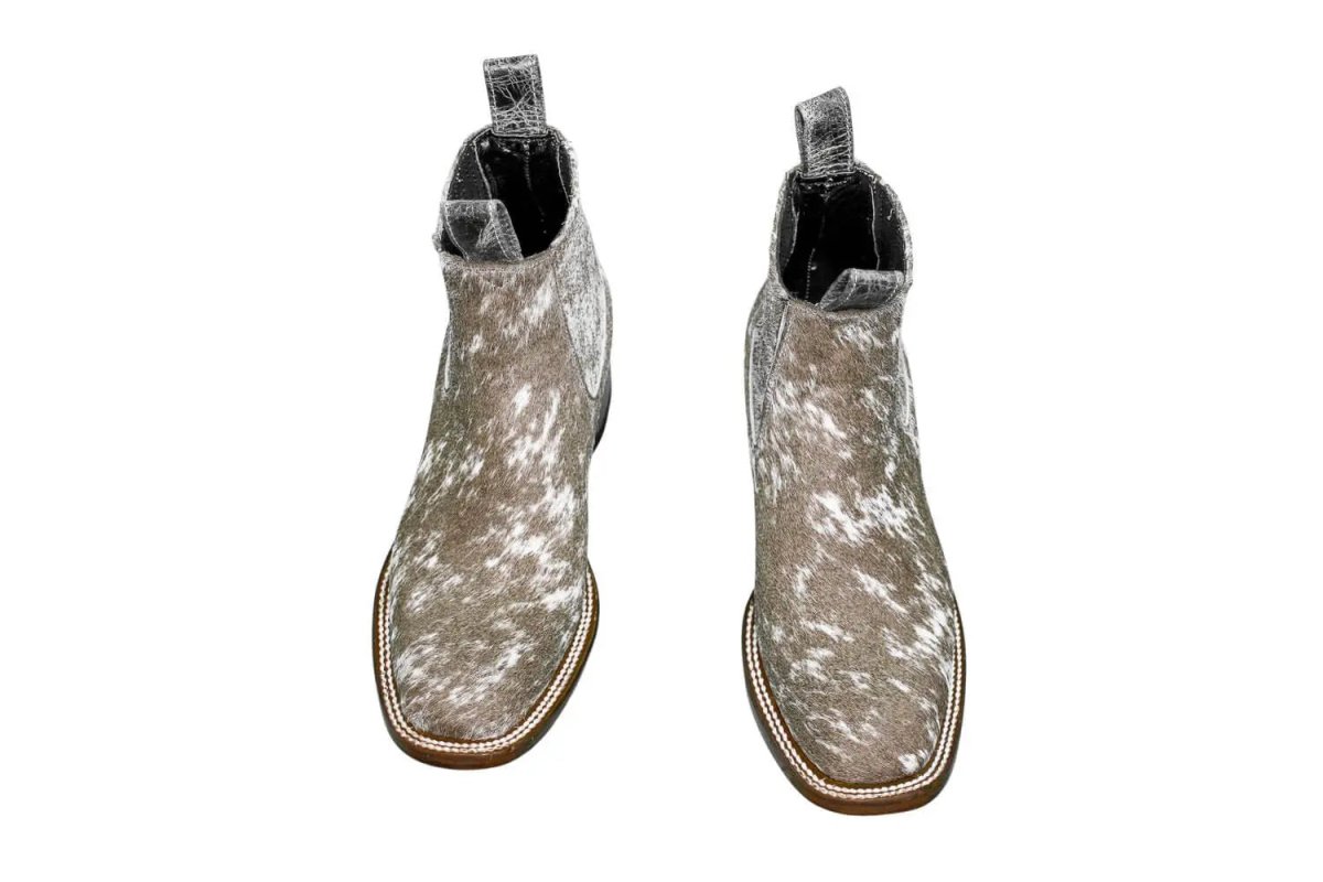 The Aurora Cowhide Boots – Size 7.5 Us by Stiefeld Boots – Don't Panic Shoes