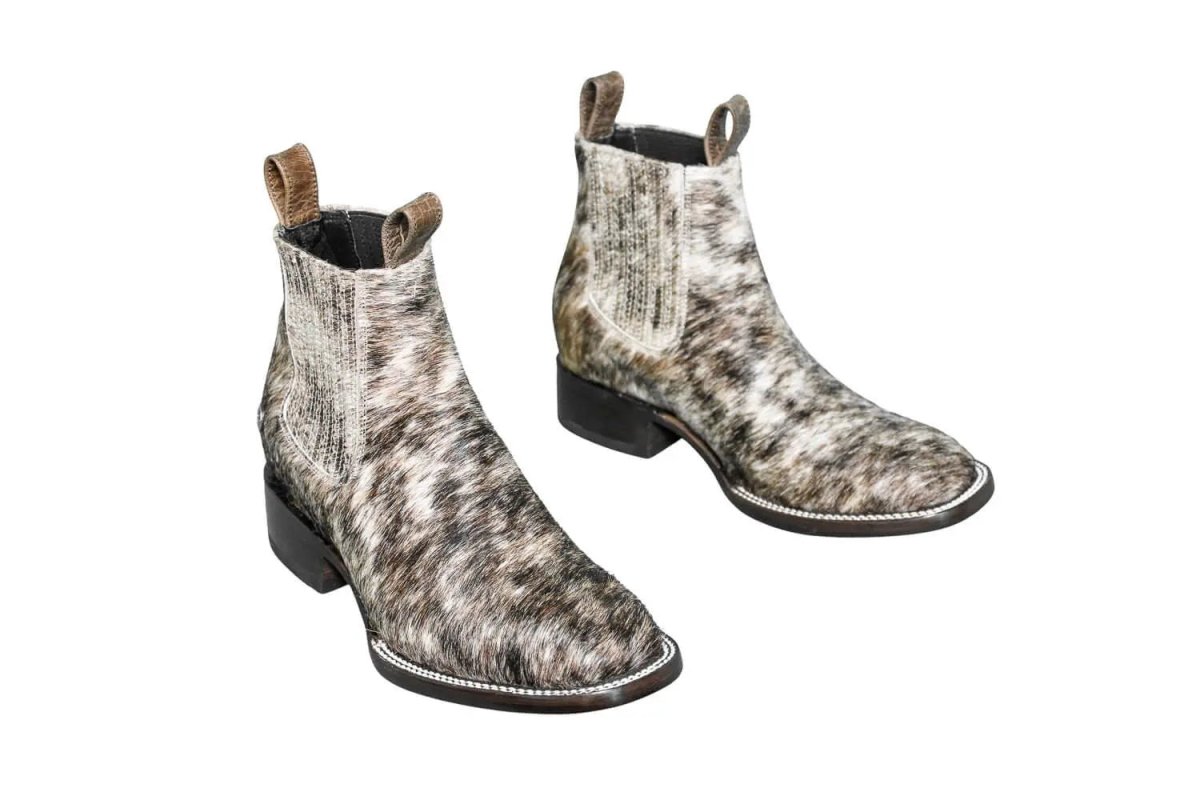The Aurora Cowhide Boots – Size 7.5 Us by Stiefeld Boots – Don't Panic Shoes