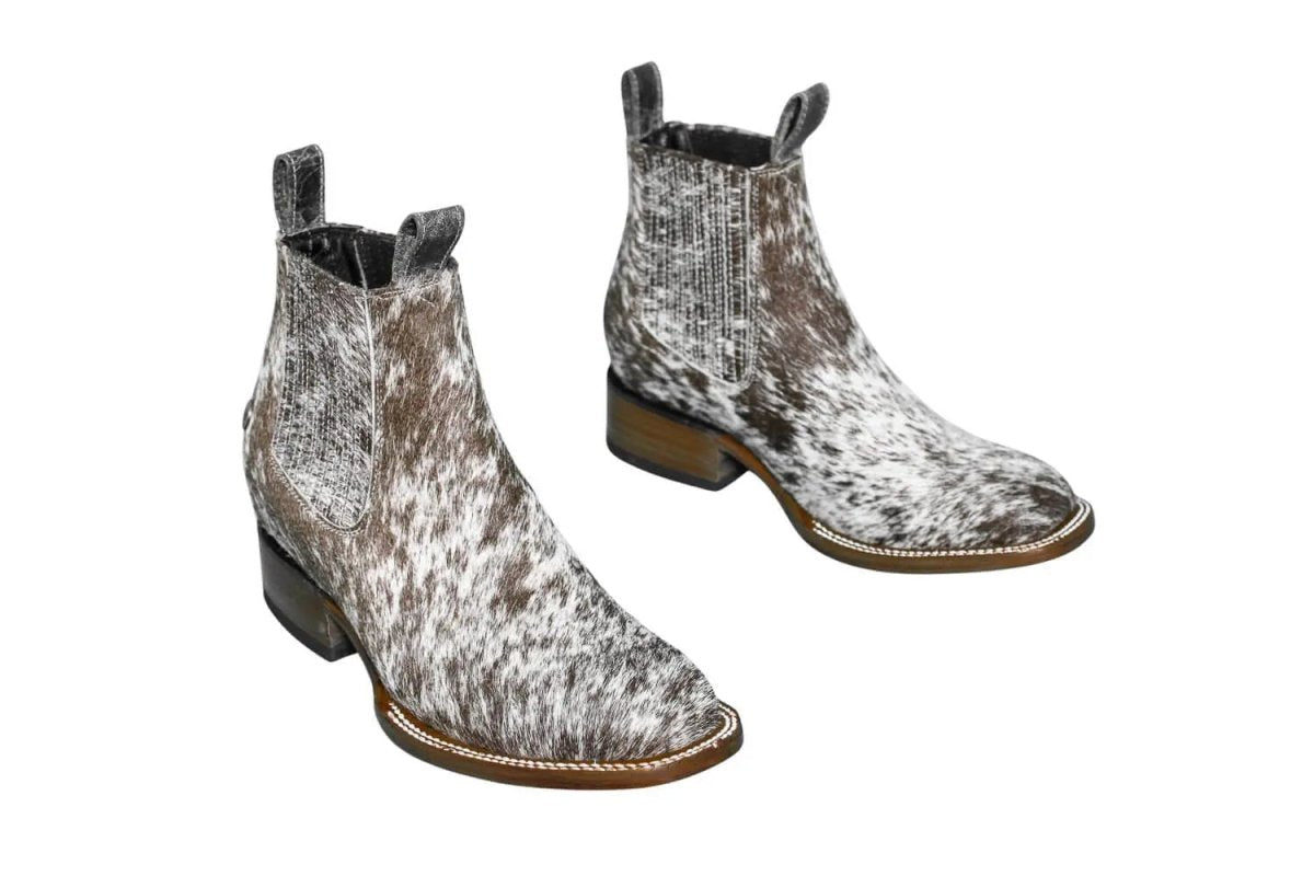 The Aurora Cowhide Boots – Size 8 Us by Stiefeld Boots – Don't Panic Shoes