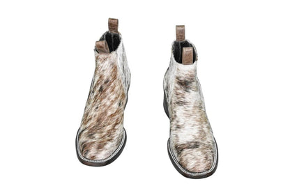 The Aurora Cowhide Boots – Size 8 Us by Stiefeld Boots – Don't Panic Shoes