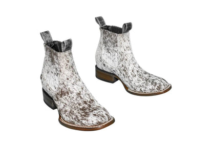 The Aurora Cowhide Boots – Size 8 Us by Stiefeld Boots – Don't Panic Shoes