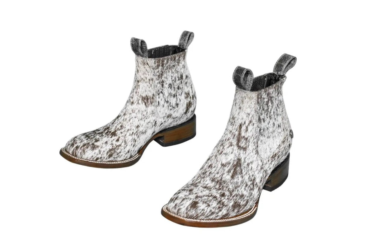 The Aurora Cowhide Boots – Size 8 Us by Stiefeld Boots – Don't Panic Shoes