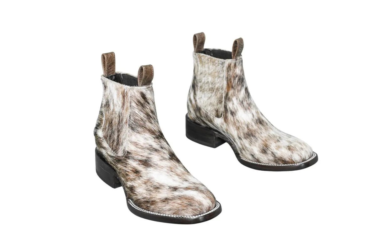 The Aurora Cowhide Boots – Size 8 Us by Stiefeld Boots – Don't Panic Shoes