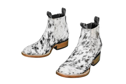 The Aurora Cowhide Boots – Size 8 Us by Stiefeld Boots – Don't Panic Shoes
