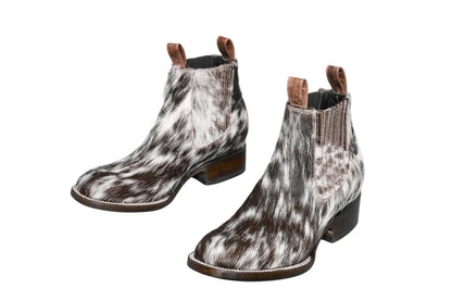The Aurora Cowhide Boots – Size 8 Us by Stiefeld Boots – Don't Panic Shoes