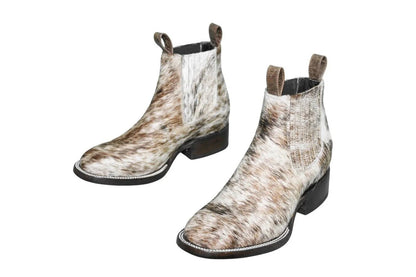 The Aurora Cowhide Boots – Size 8 Us by Stiefeld Boots – Don't Panic Shoes