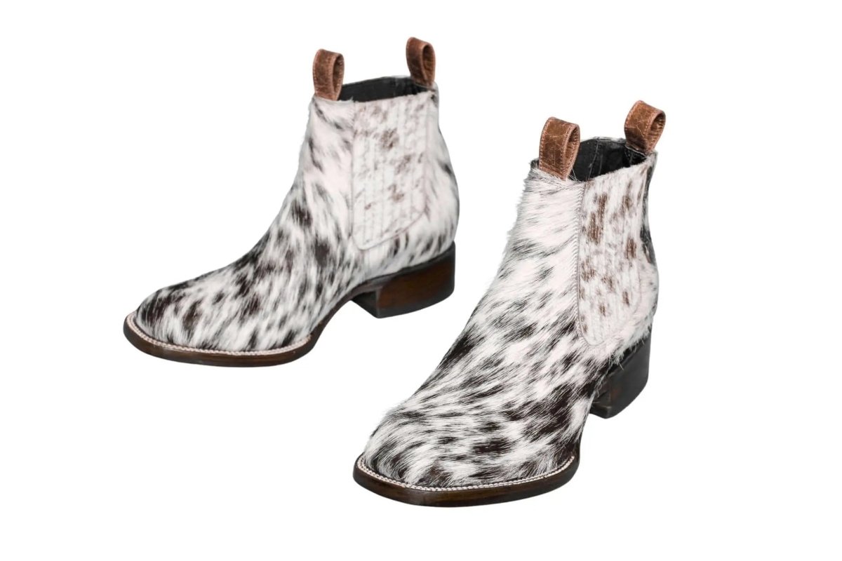 The Aurora Cowhide Boots – Size 8 Us by Stiefeld Boots – Don't Panic Shoes