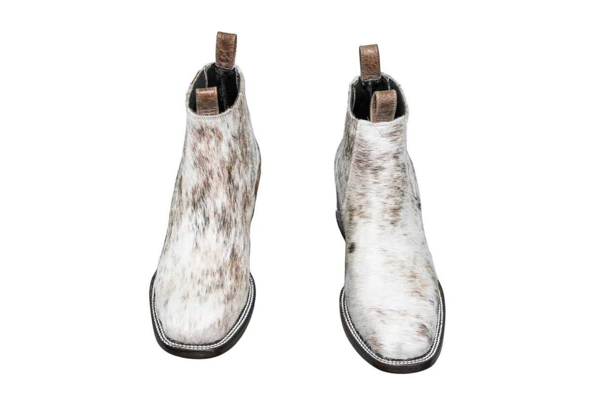 The Aurora Cowhide Boots – Size 8.5 Us by Stiefeld Boots – Don't Panic Shoes
