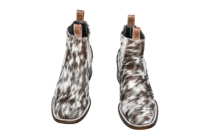 The Aurora Cowhide Boots – Size 8.5 Us by Stiefeld Boots – Don't Panic Shoes