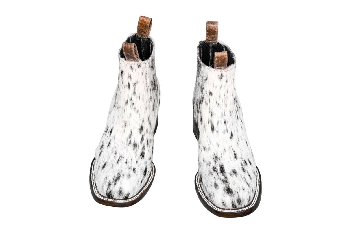 The Aurora Cowhide Boots – Size 8.5 Us by Stiefeld Boots – Don't Panic Shoes